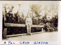 LeonGibson-Pal  [Photo courtesy of Michael Findley, son of Marion Findley of Recon Co.]